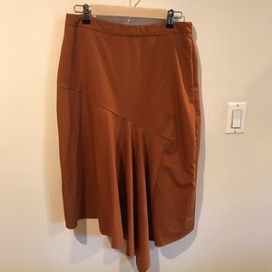 ASOS - asymmetric skirt - Congac - US 8